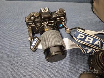 MACCHINA FOTOGRAFICA PRAKTICA BC1 + 3 OBIETTIVI