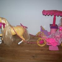 Barbie carrozza con cavallo