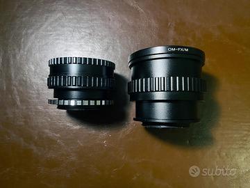 Fuji Adattori Elicoidali Fuji X - Olympus OM e M42
