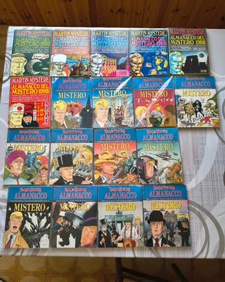 fumetti lotto Martin mistere almanacchi 