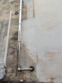 TUBATURA IN ACCIAIO PER STUFA PELLET