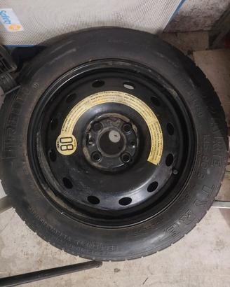 Ruotino di scorta Fiat Panda/Punto/500/600