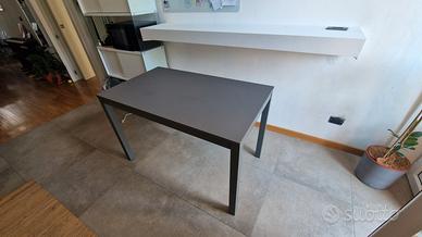 Tavolo grigio Veneta Cucine 120x70 allungabile