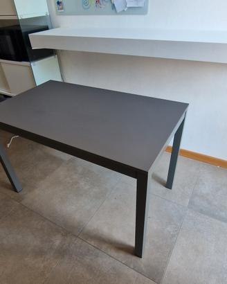 Tavolo grigio Veneta Cucine 120x70 allungabile