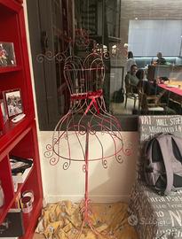 Manichino in ferro battutto