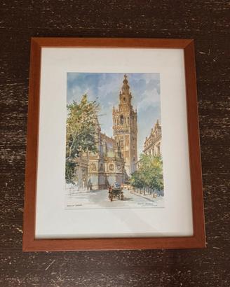 Quadro con Stampa Siviglia, Spagna