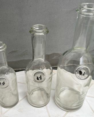 Antiche bottiglie da osteria