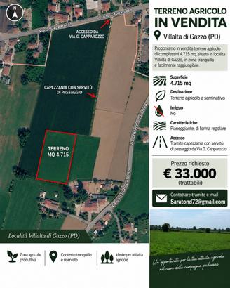 Terreno agricolo