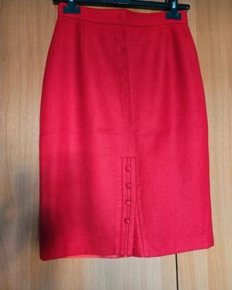 gonna di lana vergine 