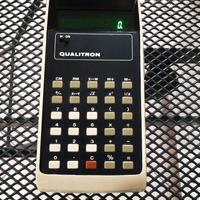 calcolatrice vintage qualitron model-1444