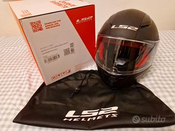 Casco nero opaco LS2 taglia