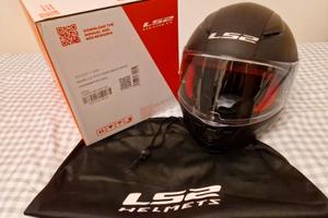 Casco nero opaco LS2 taglia