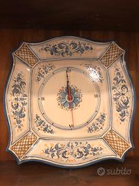 Orologio in ceramica da Caltagirone