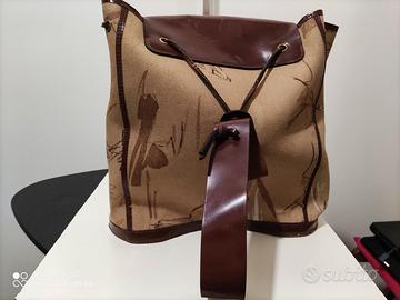 Borsa e Zainetto OLD WEST in Pelle e Tessuto