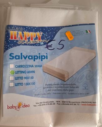 salvapipì lettino