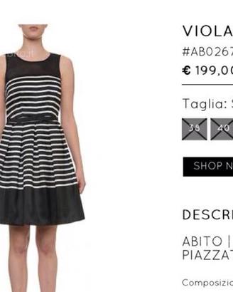 Abito Seventy modello Viola collezione 2015