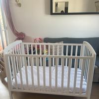 Lettino Giordani modello Alice + materasso