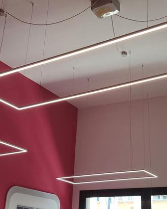 illuminazione a led sospensione