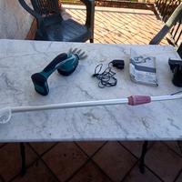 Tagliabordi Bosch AGS 10,8 LI + bastone telescopo