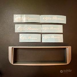 Mascherina autoradio 1-DIN Alfa Romeo