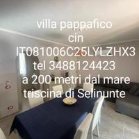 Villa pappafico a Triscina di Selinunte