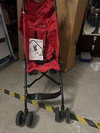 Passeggino rosso Safety