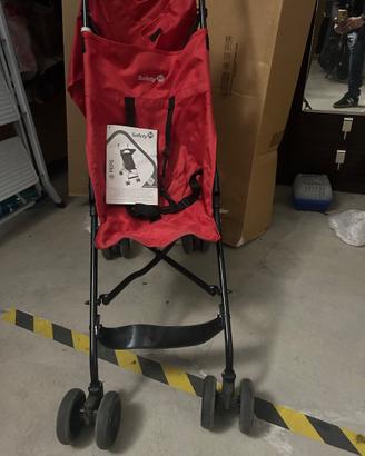 Passeggino rosso Safety