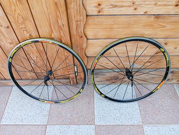 Coppia ruote per bici da corsa
