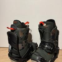 Scarponi snowboard burton + attacchi burton