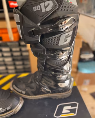 Gaerne SG-12 Enduro nero grigio TG43