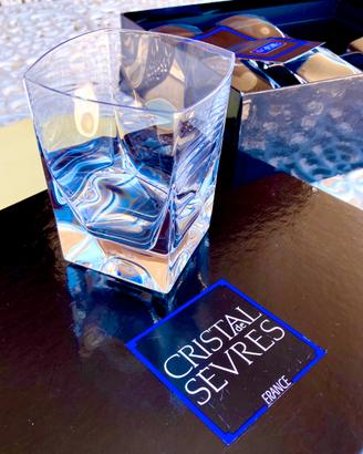 Cristal de Sevres bicchieri da whisky