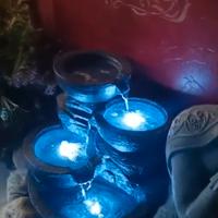 Fontana in finta pietra 