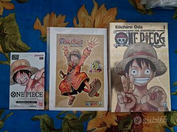 Bundle da collezione One Piece gold + cartolina