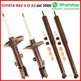 4 Ammortizzatori TOYOTA RAV 4 II A2 dal 2000