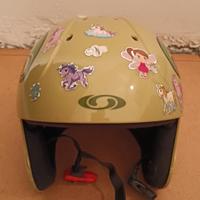 casco e occhiali sci  bimbo/a 