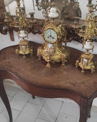 trittico in bronzo e ceramica 