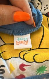 Pagliaccetto Disney Baby Topolino e Pluto neonato
