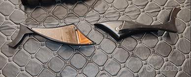 COPPIA SPECCHIETTI MOTO CUSTOM SPIKE