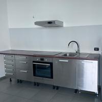 Cucina IKEA rivestimento INOX SATINATO