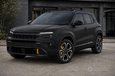 Jeep Avenger summit con wrapping