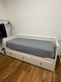 Ikea HEMNES letto singolo/matrimoniale+2materassi