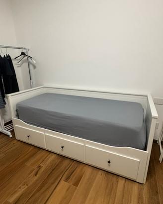 Ikea HEMNES letto singolo/matrimoniale+2materassi