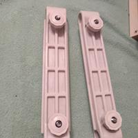 set di due ganci per passeggini 