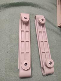 set di due ganci per passeggini 