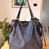 Borsa Burberry blu