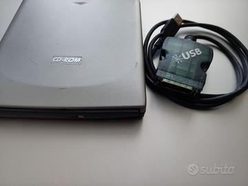 Lettore CD-DVD per pc portatile.