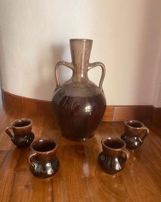 Set brocca e bicchieri