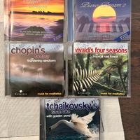 Lotto 5 CD musica classica per meditazione