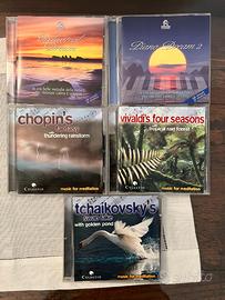 Lotto 5 CD musica classica per meditazione