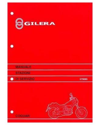 Manuale stazioni servizio Gilera Coguar